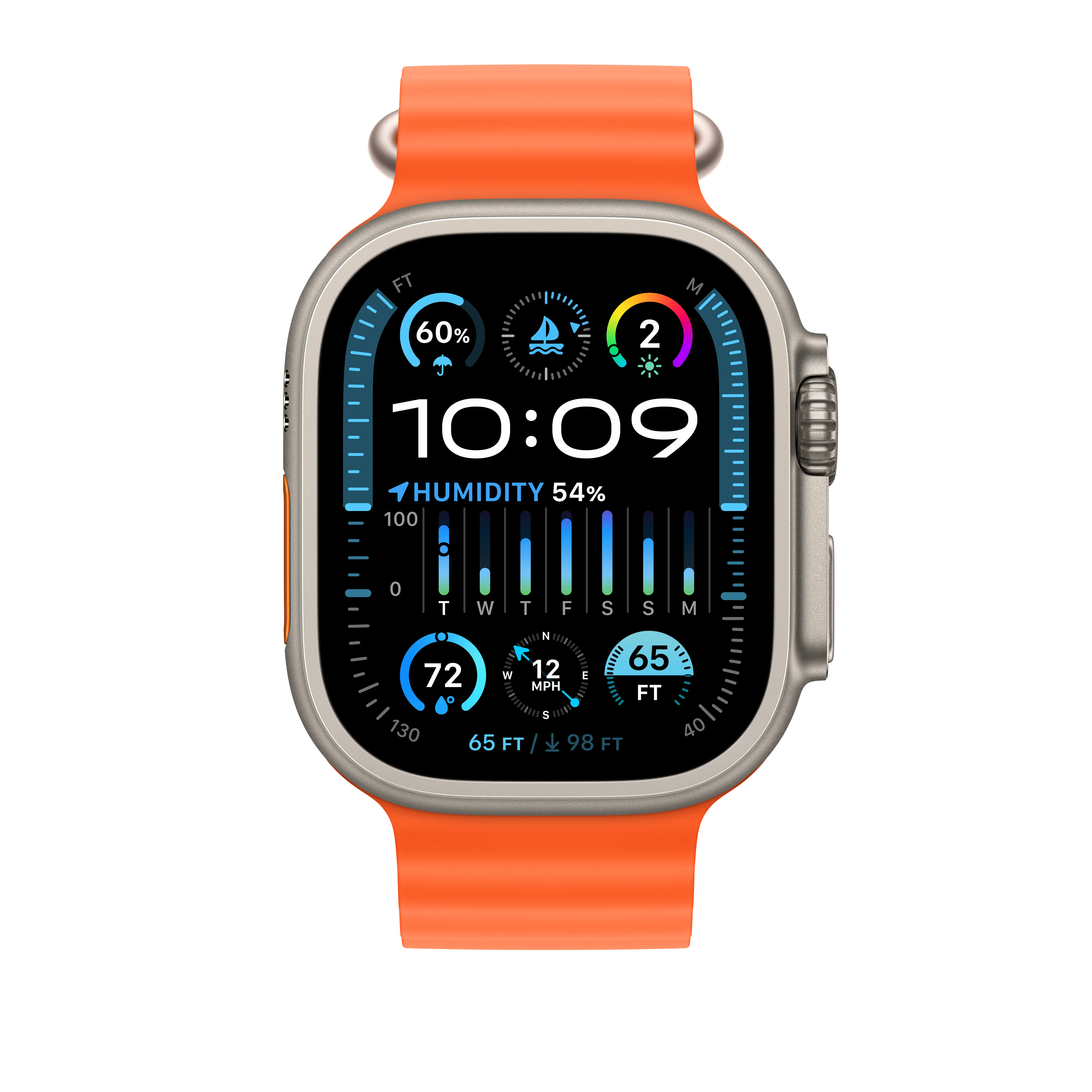 49mm Orange Ocean Band Extension - Image 3