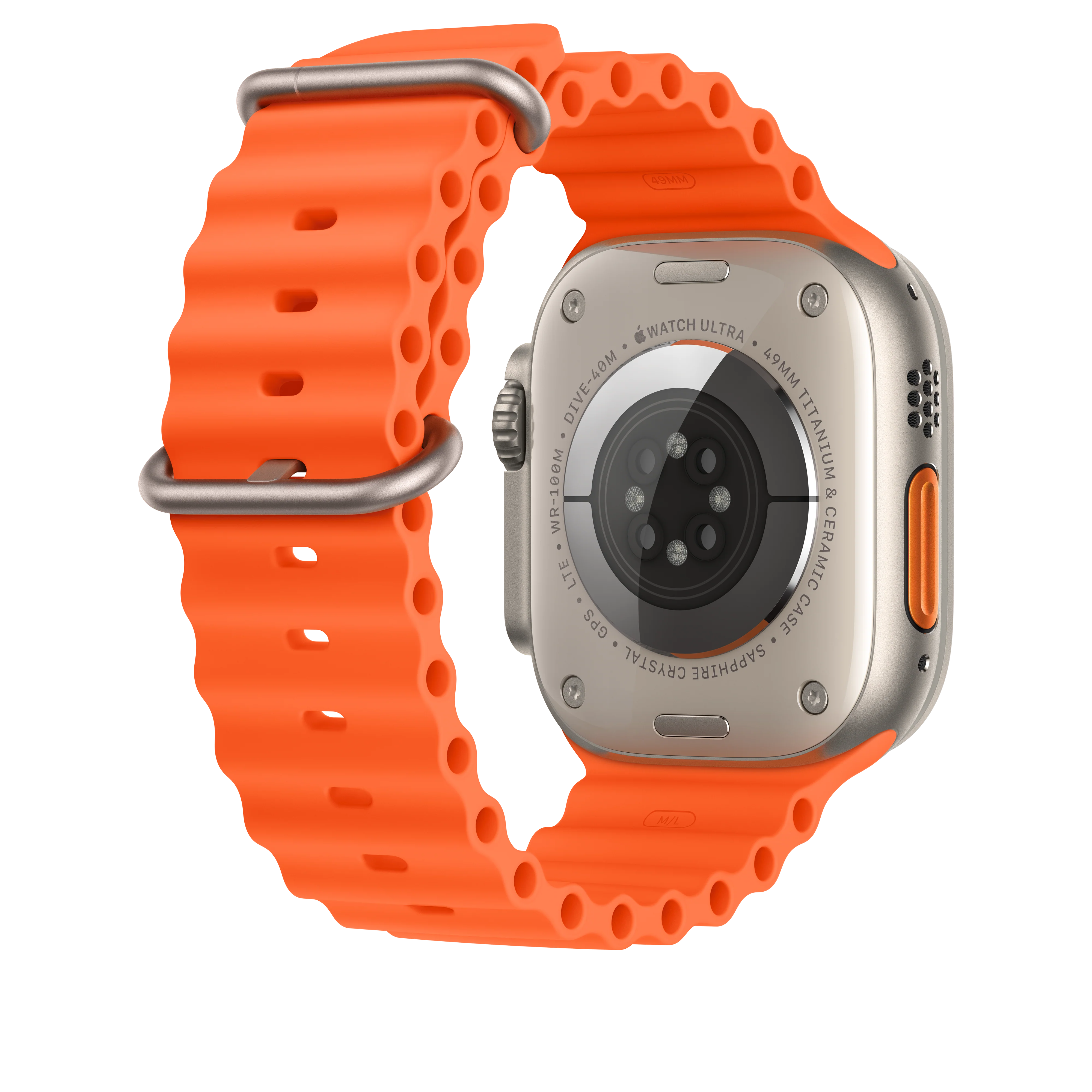 49mm Orange Ocean Band Extension - Image 4