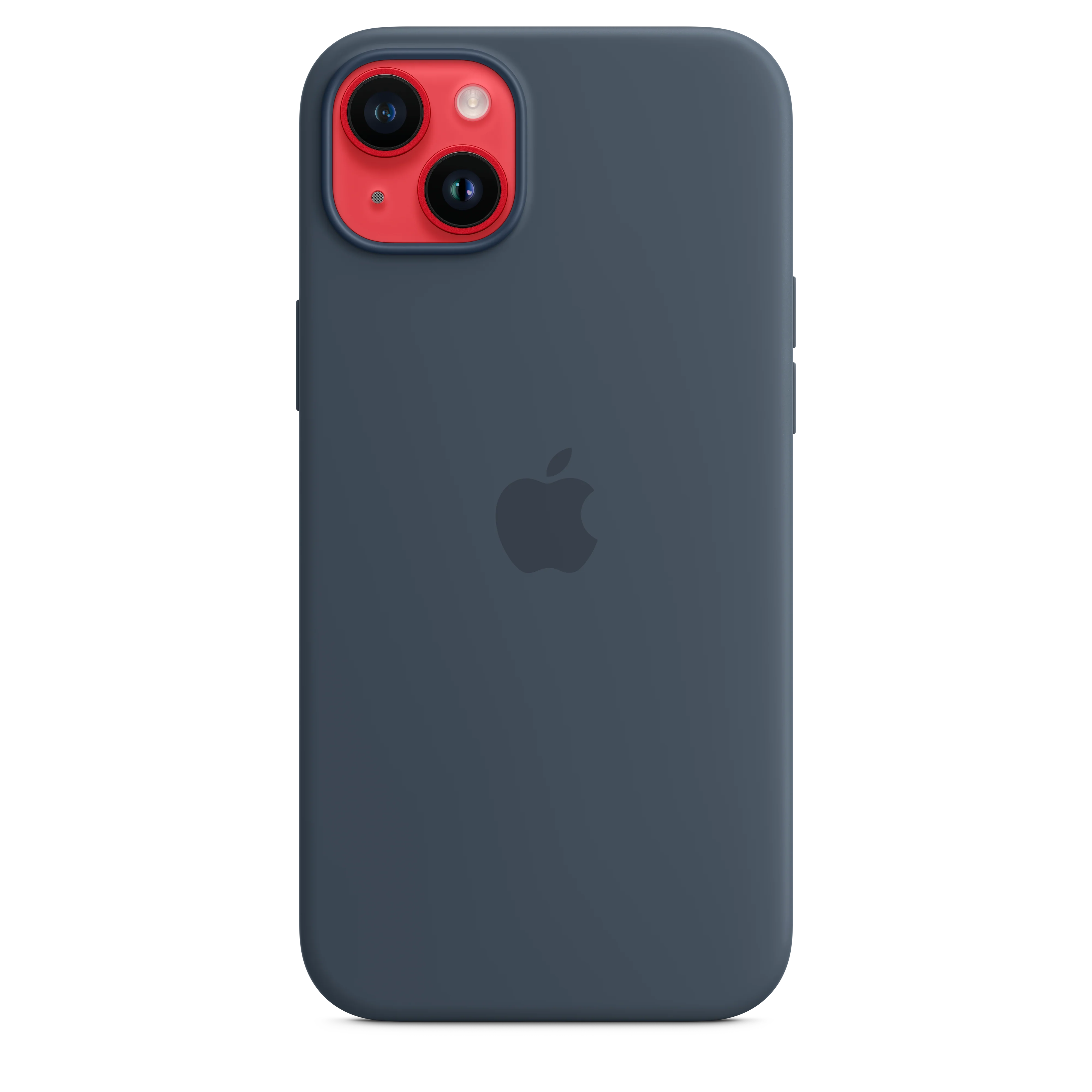 iPhone 14 Plus Silicone Case with MagSafe - Storm Blue - Image 5