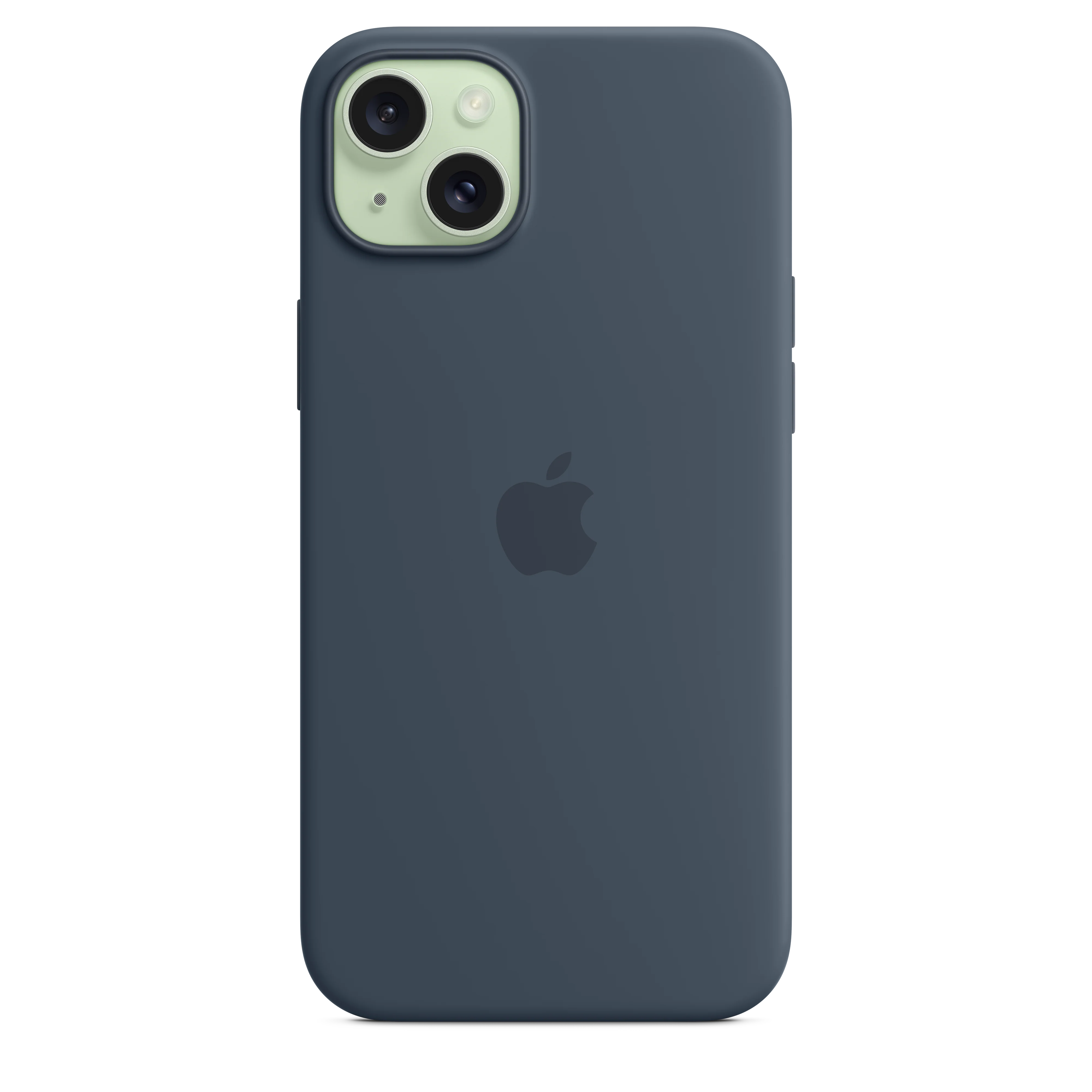 iPhone 15 Plus Silicone Case with MagSafe - Storm Blue - Image 4