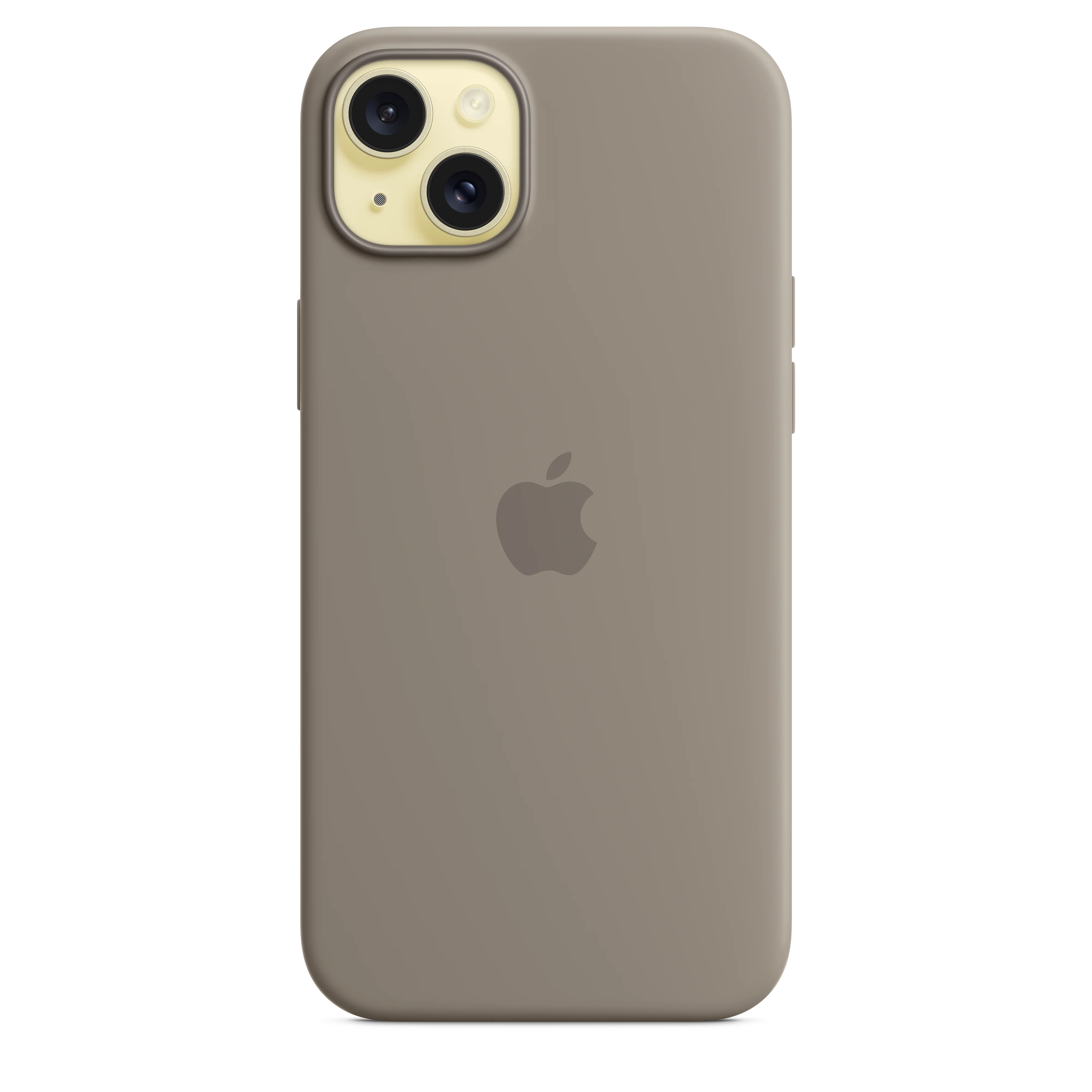 iPhone 15 Plus Silicone Case with MagSafe - Clay - Image 3