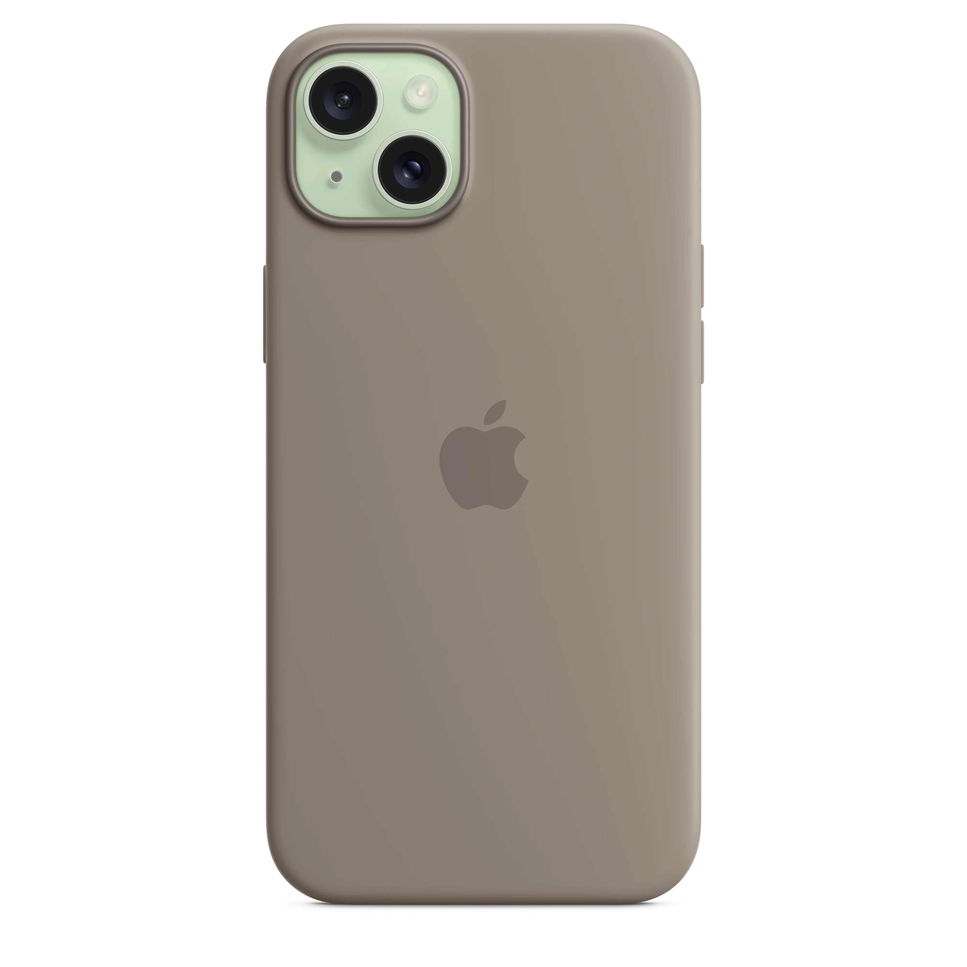 iPhone 15 Plus Silicone Case with MagSafe - Clay - Image 4