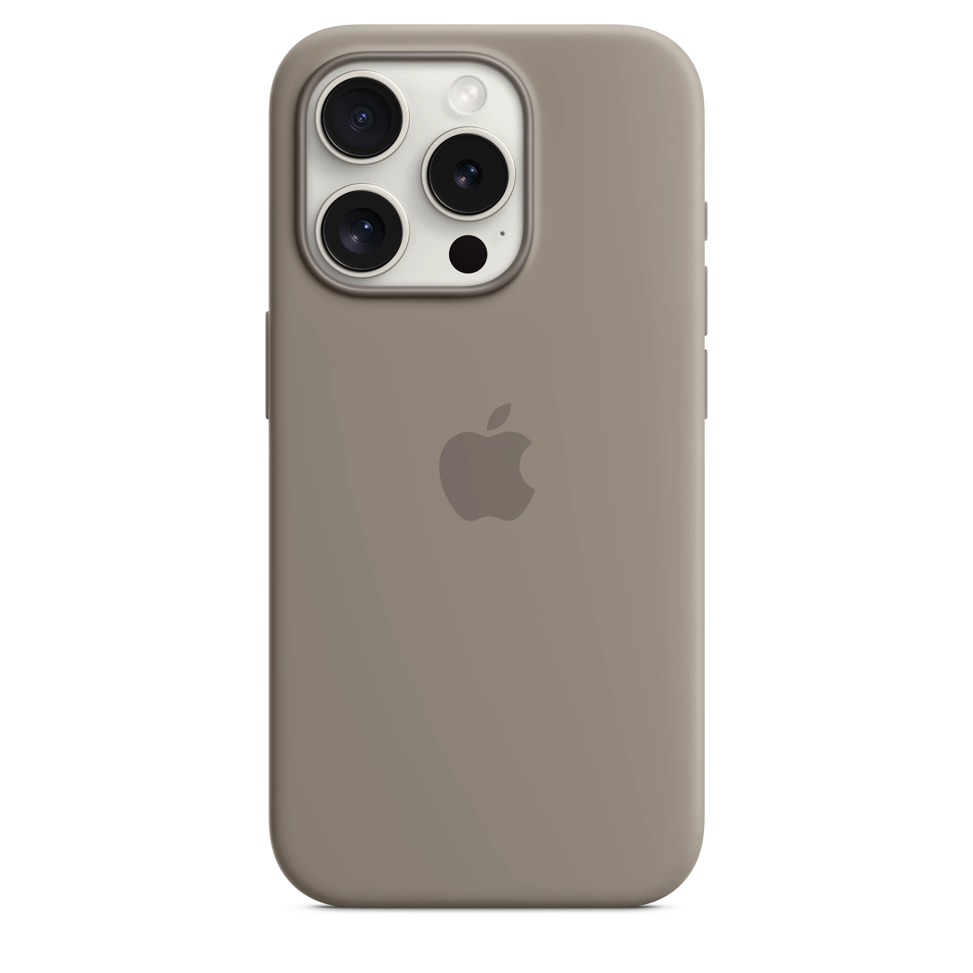 iPhone 15 Pro Silicone Case with MagSafe - Clay - Image 3