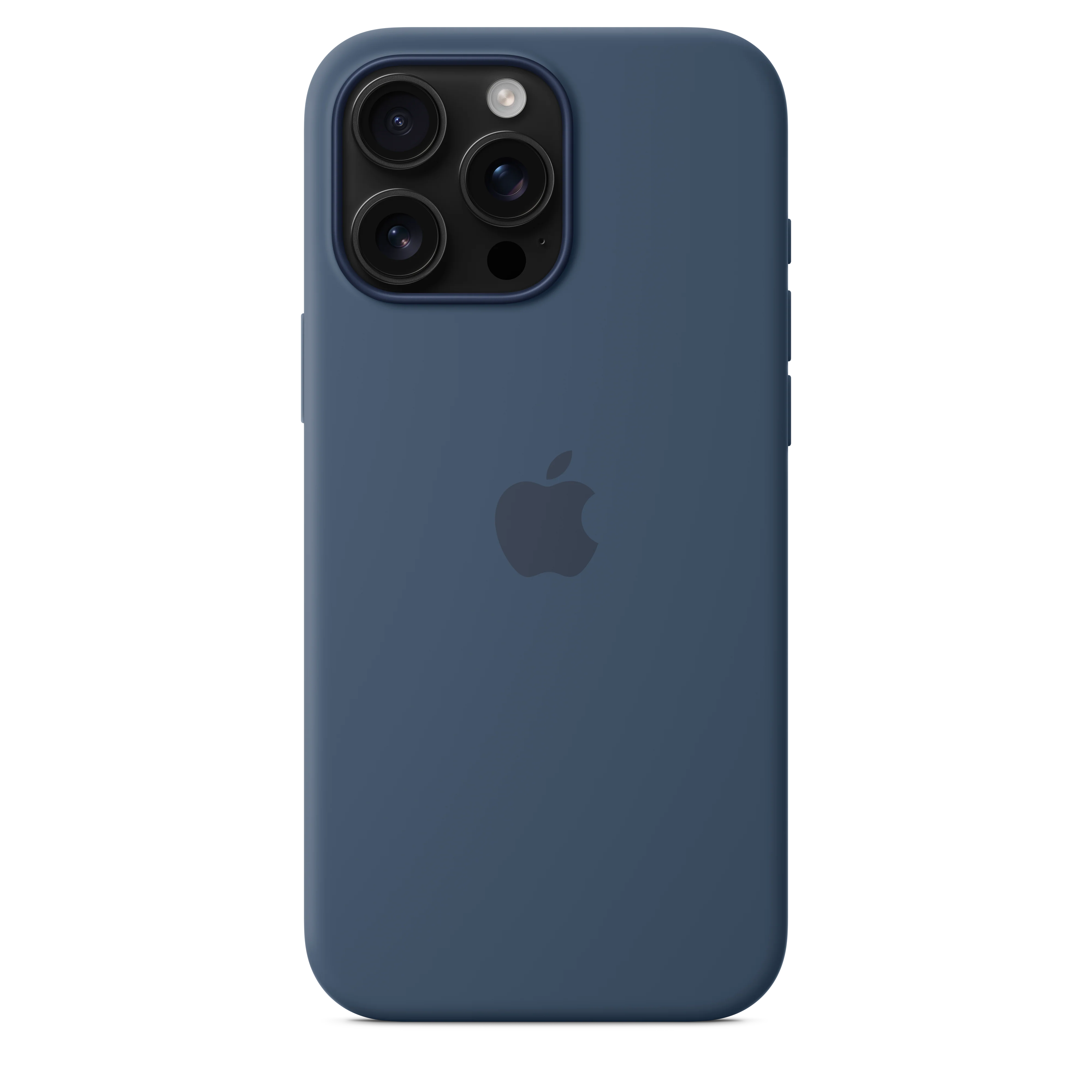 iPhone 16 Pro Max Silicone Case with MagSafe - Denim - Image 4